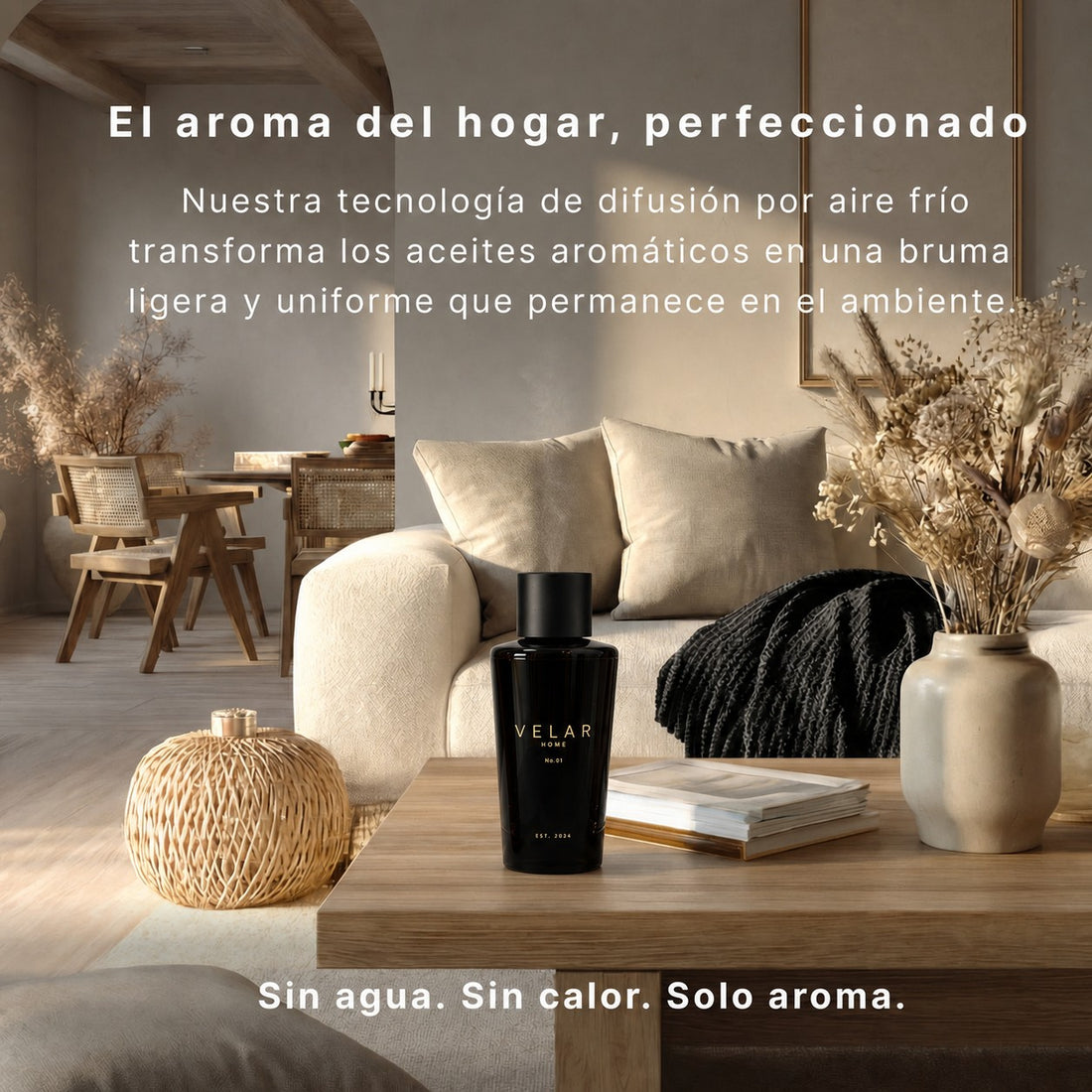 El aroma del hogar, perfeccionado: difusion por aire frio